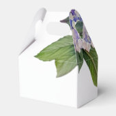 Modern Floral Boho Calligraphy Wedding Bedankt Bedankdoosjes (Achterkant)