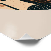 Modern Floral Boho Moon Printable Poster (Hoek)