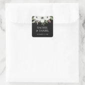 Modern Floral Botanical Wedding Envelope zegels (Tas)