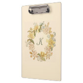 Modern Floral Botanische Waterverf Roze Stijlvol # Klembord (Links)