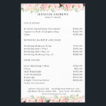 Modern floral bouquet flyer<br><div class="desc">Mooie moderne,  florale brochure. Geef uw product in notulen uit door uw gegevens toe te voegen. U kunt het lettertype/de kleur/de positie wijzigen door "verder aan te passen".</div>