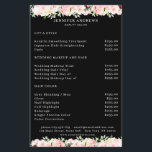 Modern floral bouquet flyer<br><div class="desc">Mooie moderne,  florale brochure. Geef uw product in notulen uit door uw gegevens toe te voegen. U kunt het lettertype/de kleur/de positie wijzigen door "verder aan te passen".</div>