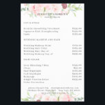 Modern floral bouquet flyer<br><div class="desc">Mooie moderne,  florale brochure. Geef uw product in notulen uit door uw gegevens toe te voegen. U kunt het lettertype/de kleur/de positie wijzigen door "verder aan te passen".</div>