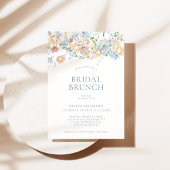 Modern Floral Bridal Brunch | Boho Vrijgezellenfee Kaart