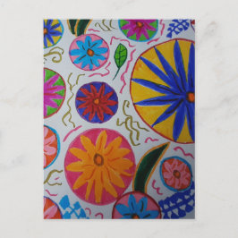 Modern Floral Briefkaart