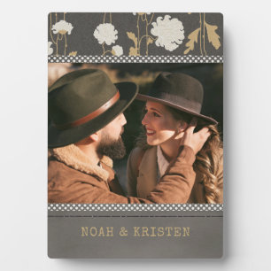 Modern Floral Country op maat Fotoplaat