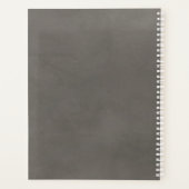 Modern Floral Country op maat Planner (Achterkant)