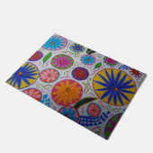 Modern Floral Deurmat (Schuin)