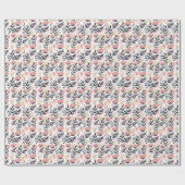 Modern Floral Elegance Cadeaupapier (Vlak)