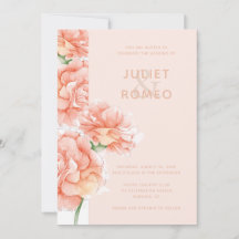 Modern Floral Elegant Wedding