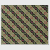 Modern Floral elke gelegenheid cadeauverpakking Cadeaupapier (Vlak)