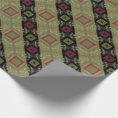 Modern Floral elke gelegenheid cadeauverpakking Cadeaupapier (Hoek)