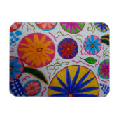 Modern Floral Flexible Magnet Magneet (Horizontaal)