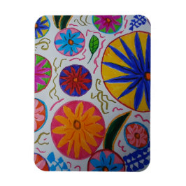 Modern Floral Flexible Magnet Magneet