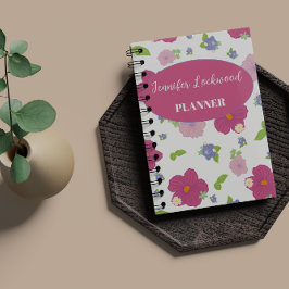 Modern Floral / Foliage, Weekly - Monthly Planner