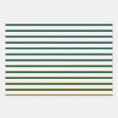 Modern Floral Forest Groene Set van Wrapping Paper (Voorkant 2)