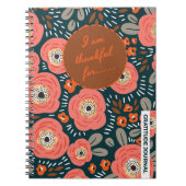 Modern Floral Girly Journal Notitieboek (Voorkant)