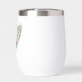 Modern Floral Heart (Achterkant)