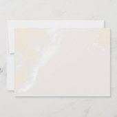 Modern Floral | Horizontale Vrijgezellenfeest zeem Kaart (Achterkant)