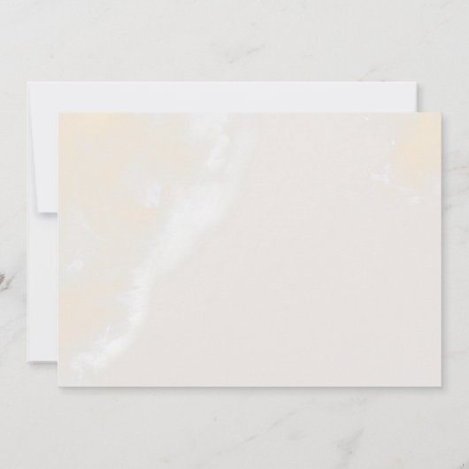 Modern Floral | Horizontale Vrijgezellenfeest zeem Kaart (Achterkant)