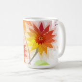 Modern Floral Illustration Koffiemok (Voorkant rechts)