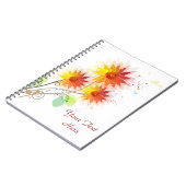 Modern Floral Illustration Notitieboek (Linkerzijde)