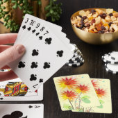Modern Floral Illustration Pokerkaarten (Insitu)