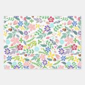 Modern Floral Inpakpapier Vel (Voorkant 2)