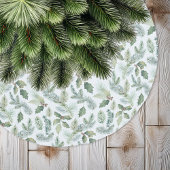 Modern Floral Kerstmis Kerstboom Rok