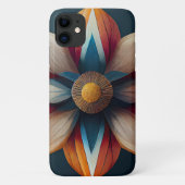 Modern Floral Kunststijl elegant botanisch Case-Mate iPhone Case (Achterkant)