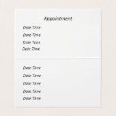 Modern Floral Landscaping Visitekaartje (Binnenkant ongevouwen)