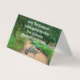 Modern Floral Landscaping Visitekaartje