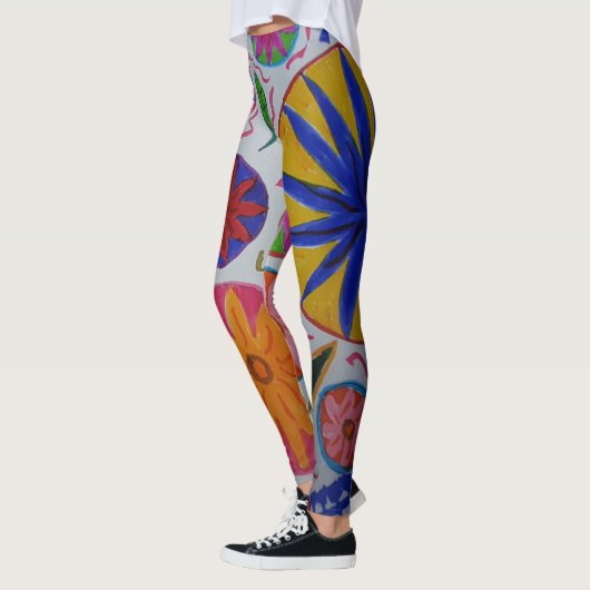 Modern Floral Leggings (Links)