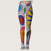 Modern Floral Leggings (Voorkant)