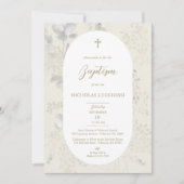 Modern Floral Lijst Genderneutraal kerstfeest Kaart (Voorkant)