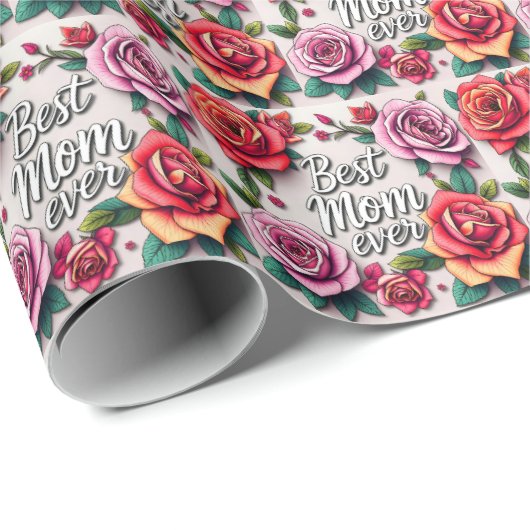 Modern Floral Luxury Gift Collectie Cadeaupapier (Rol Hoek)