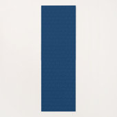 Modern Floral Monogram Yogamat (Achterkant)