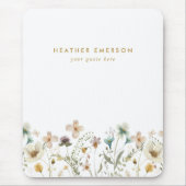 Modern Floral Mousepad Muismat (Voorkant)