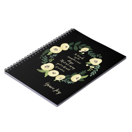 Modern Floral Notitieboek (Linkerzijde)