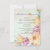 Modern Floral Pastel Vrijgezellenfeest Kaart (Voorkant)