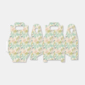 Modern Floral Pattern Bedankdoosjes (Uitgevouwen)