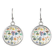 Modern floral pattern for her Chic colorful artwo