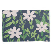 Modern Floral Pattern Kussensloop (Voorkant-Rechts)