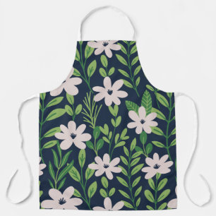 Modern Floral Pattern Schort