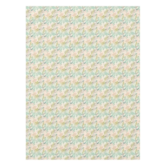 Modern Floral Pattern Tafelkleed (Voorkant)