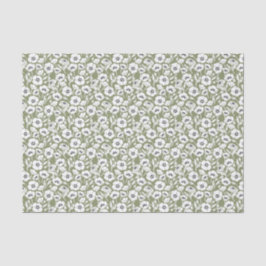 Modern Floral Pattern Tissuepapier