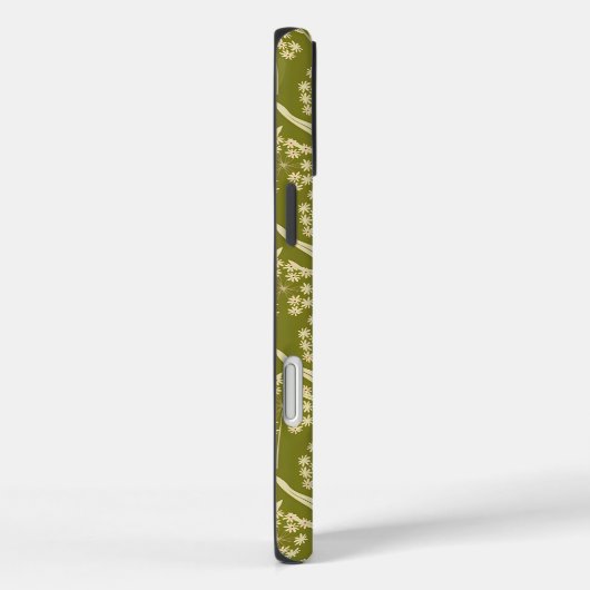 Modern Floral Pattern: White Umbel Flowers Case-Mate iPhone Case (Achterkant / Rechts)