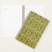Modern Floral Pattern: White Umbel Flowers Planner (Display)