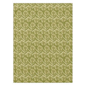 Modern Floral Pattern: White Umbel Flowers Tafelkleed (Voorkant)