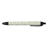 Modern Floral Pattern Zwarte Inkt Pen (Bodem)